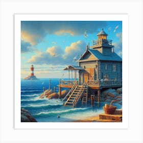 Lighthouse 1 Art Print