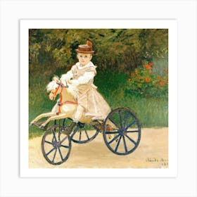 Child In A Carriage 1 Art Print