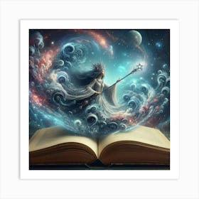 Book Of Magic 4 Art Print