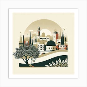 Jerusalem City Art Print