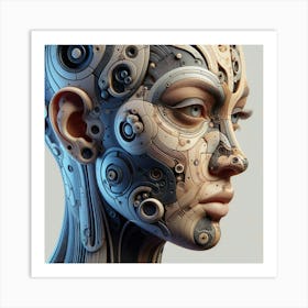 Cyborg Art Print