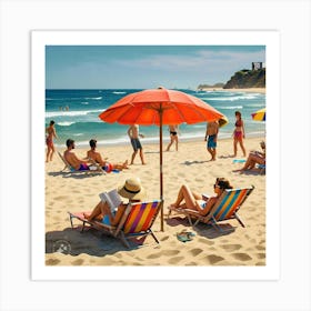 Sydney Beach Art Print