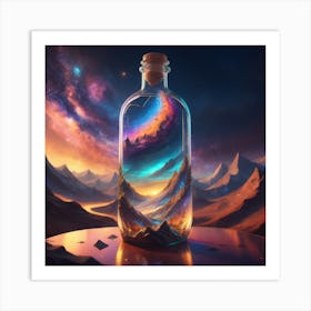 Message In A Bottle Art Print