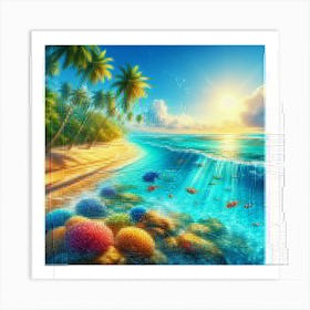 Ocean Scene Art Print