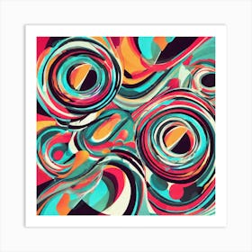 Abstract Abstract Painting 5 Art Print