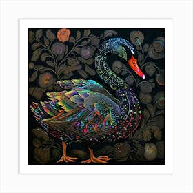 Black Swan 5 Art Print