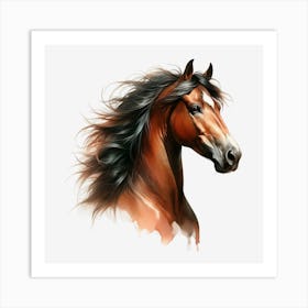 Horse Head 2 Art Print