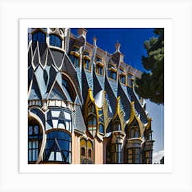 Barcelona House 1 Art Print