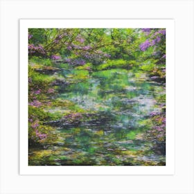 Purple Lilacs Art Print