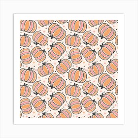 Pumpkins Art Print