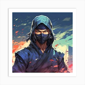 Ninja Warrior Art Print