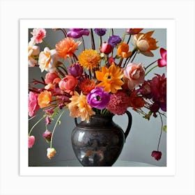 Flowers In A Vase Art Print