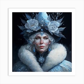 Snow Queen Art Print