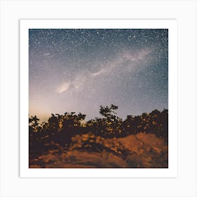 Starry Night Sky 1 Art Print