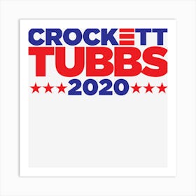 Crockett Tubbs 2020 Art Print