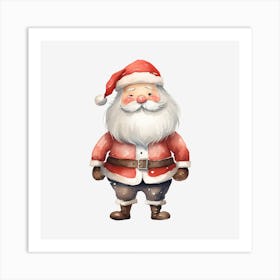 Santa Claus 8 Art Print