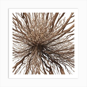 Twigs Art Print