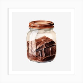 Chocolate Jar 3 Art Print