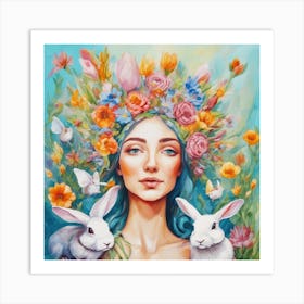 Essence Of Springtime Art Print