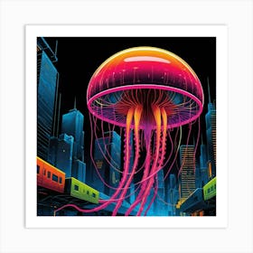 Jellyfish 8 Art Print