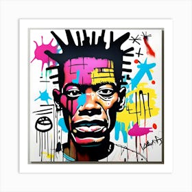 Basquiat State Of Mind 6 Art Print