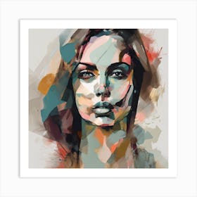 Portrait Of A Woman 21 Art Print