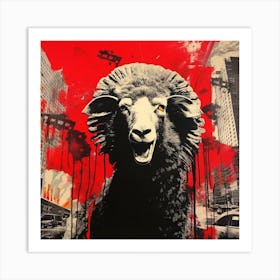 'The Sheep' Art Print