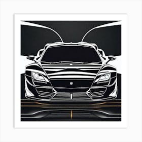 Mclaren P1 20 Art Print