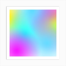 Abstract Colorful Background 11 Art Print