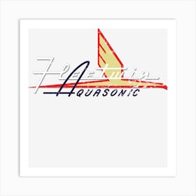 Evinrude Fleetwin Aquasonic Art Print