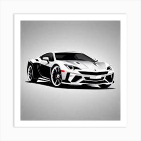 Lamborghini Aventador Art Print