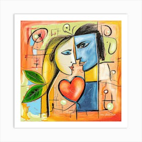 Beating Heart, by Peter Ghetu 2024 Art Print