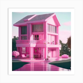 Barbie Dream House (157) Art Print