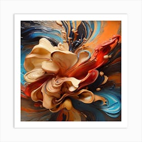 Abstract Painting 1 Art Print