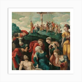 Death Of Jesus Art Print