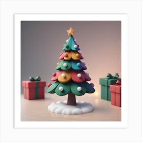 Christmas Tree 5 Art Print