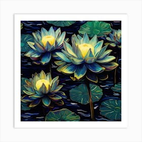 Lotus Flower 24 Art Print