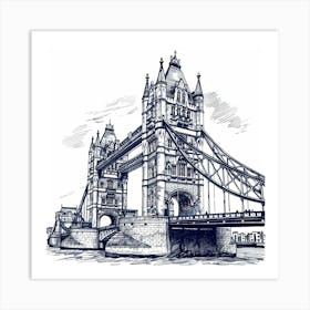 Tower Bridge London 1 Art Print