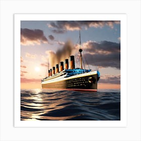 Titanic 1 Art Print