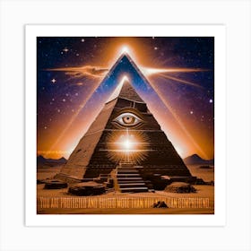 You are protected and guided more than you now can comprehend Art Print