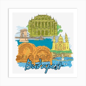 Budapest 1 Art Print