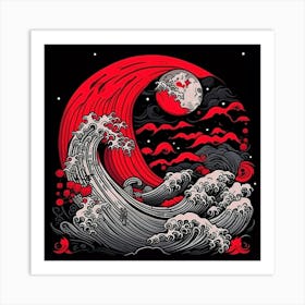 Great Wave Of Kanagawa Art Print