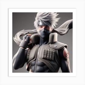 Kakashi Sensei 16 Art Print