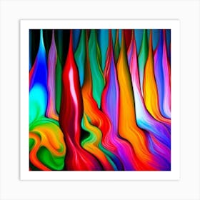 Abstract Painting 4 Art Print