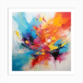 Abstract Painting 40 Art Print