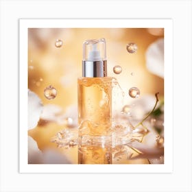 Golden Mist Skincare V2 Art Print