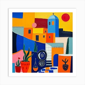 House In The Sun Art Print