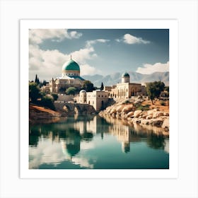 Palestine Landscape Art Print