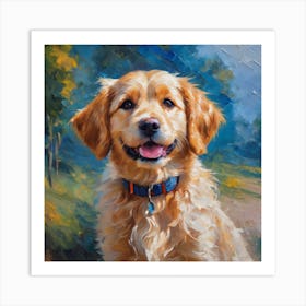 Golden Retriever 1 Art Print