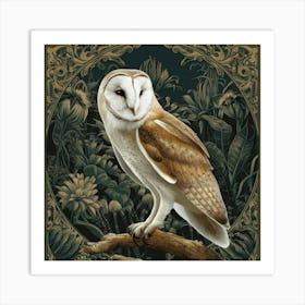 william morris Owl 1 Art Print